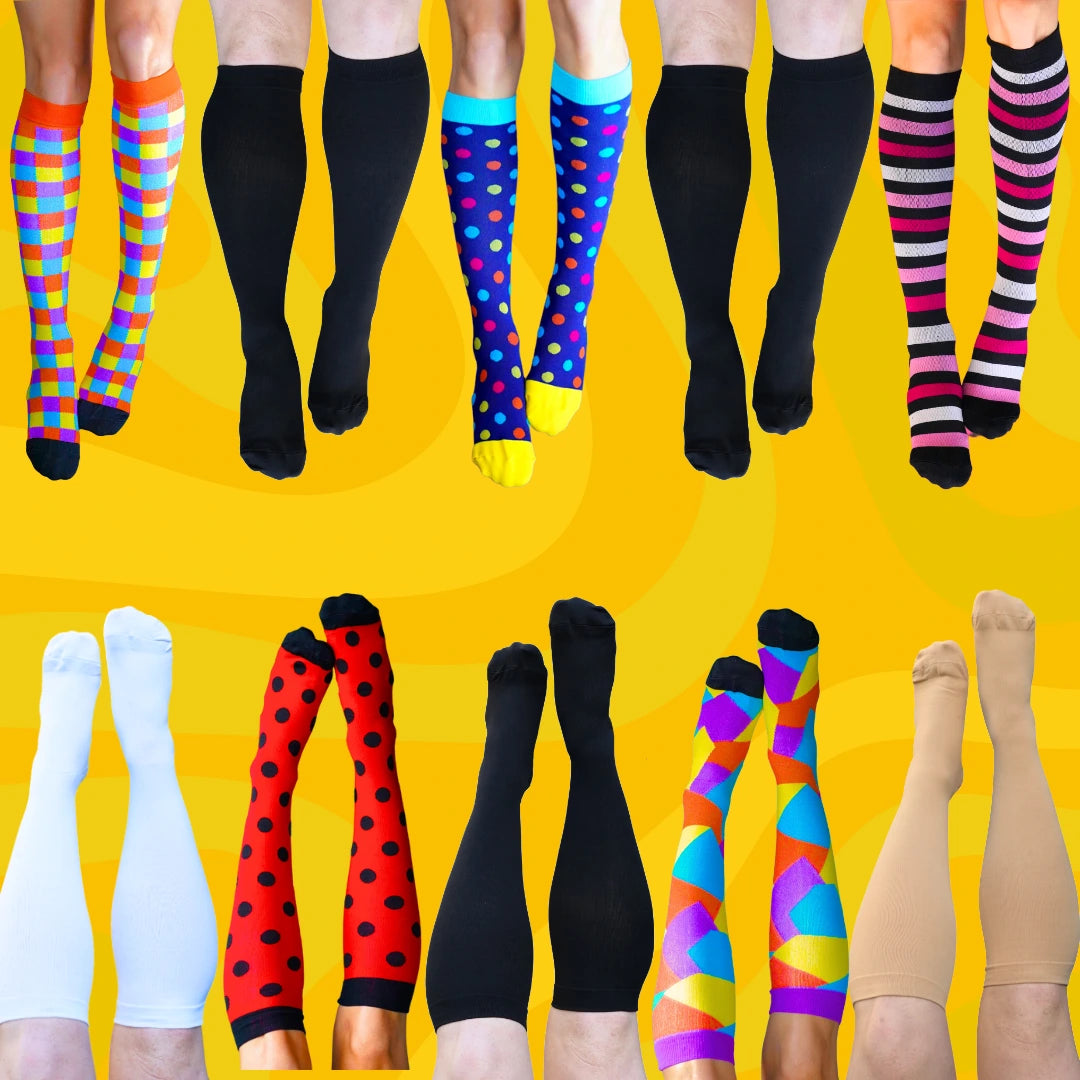 Classic 10 Pack Compression Socks Mash Up