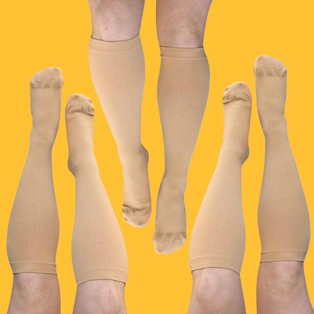 Classic Nude Compression Socks