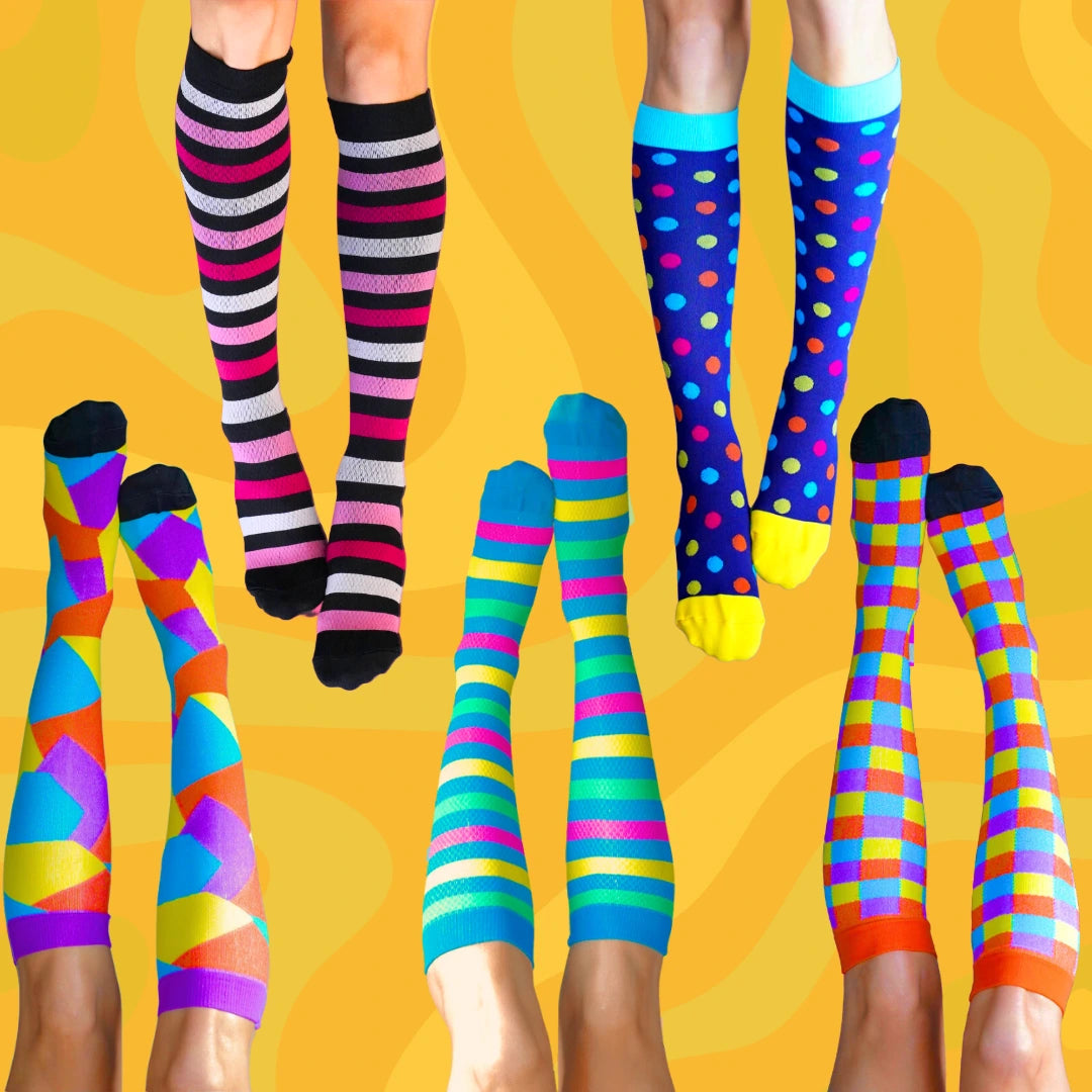 5 Pack Classic Compression Socks
